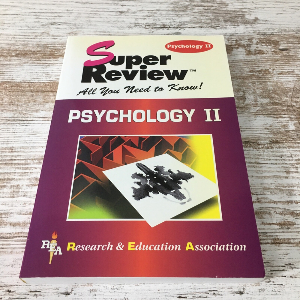 Super Reviews Psychology II Study Aid For Beginners In Psychology